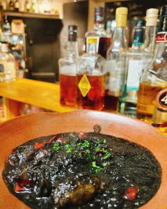 特製 イカの墨煮