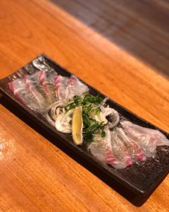 鯛のカルパッチョ