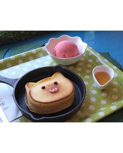 ミニねこパンケーキセット